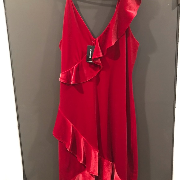 Express velvet dress - Picture 3 of 5
